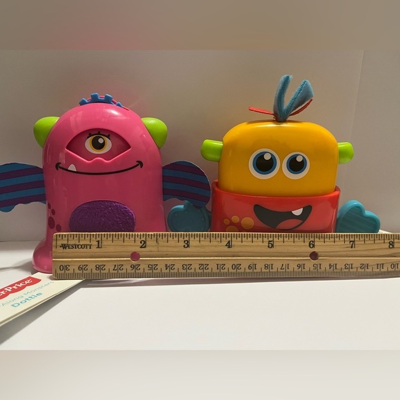 2016 Fisher-Price Take Along Monsters -Stewart and Dottie - Picture 4 of 4